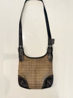 Y2K Coach Signature Mini Soho Hippie Crossbody Bag (Style 6386)